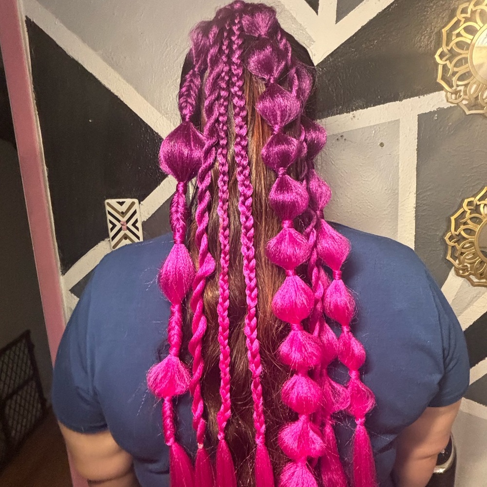 festival custom braids